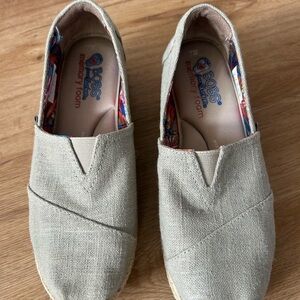 BOBS from Skechers Beige Slip-On Sneakers